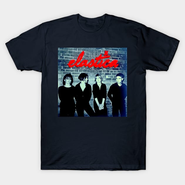 Stutter Line Up Connection 1994 Britpop Throwback T-Shirt by AlternativeRewind